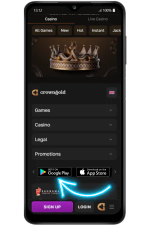 CrownGold Casino App on Google Play