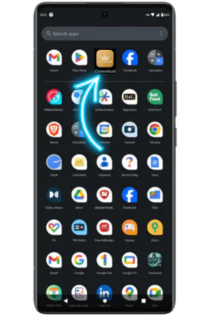 CrownGold app on APK
